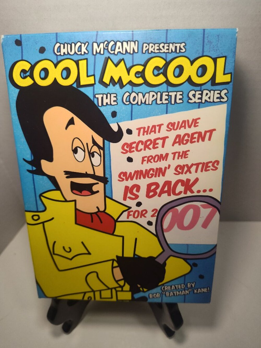 Cool McCool The Complete Series DVD 3 Disc Set 20 Episodes Bob Kane Cartoon OOP